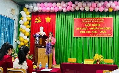 Hội nghị viên chức và người lao động năm học 2025 - 2026